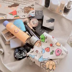 [라일리] Rly 다용도 자가점착 파우치 보자기 고양이 그루밍랩