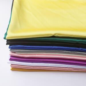 마이크로 탄성 모방 실크 새틴 패브릭 strench Nighty 에뮬레이션 천 wdding 드레스 직물