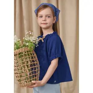 [롯데백화점]빈 블루 요루지 블라우스 BA24BL01BUL