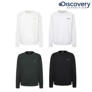 [디스커버리](본점)[25SS] 디스커버리 뉴 스몰로고 UV차단 맨투맨(DXMT21051)