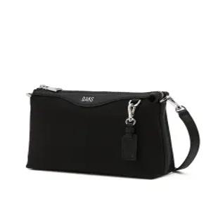 닥스 액세서리 여성 25SS 블랙 로고장식 나일론 크로스백 WCBA5E431BK