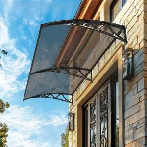 창문 빗물받이 캐노피 마당 차양막 처마 지붕 테라스 합금 투명 비가림막