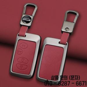아연 합금 가죽 자동차 키 케이스 쉘 커버 도요타 프리우스 30 알파 아쿠아 랜드 크루저 아우리스 렉서스 L