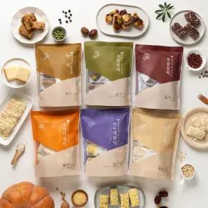 창억떡 찰떡 찹쌀떡 아침대용 떡 6종 10봉(100개) 세트