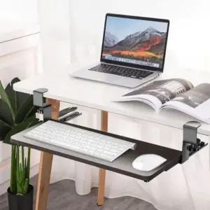 사무실 슬라이딩 키보드 트레이 받침대 거치대111954