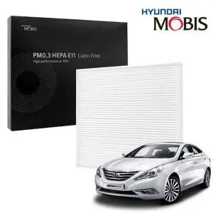 현대비스 LHN869K2 PM0.3 헤파 에어컨필터 YF쏘나타