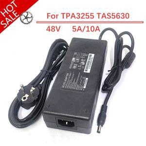 증폭기 GaN 전원 어댑터 AIYIMA TPA3255 TAS5630 사운드 앰프 EU US AU UK AC100-240V 용 48V 5A/10A 스위