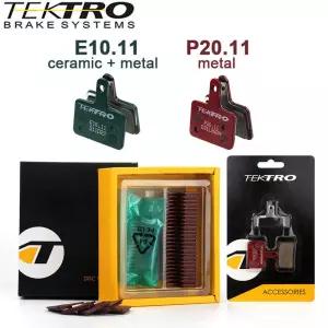 Tektro 브레이크 패드 P20.11 유압 디스크 E10.11 산악 자전거 MTB M280 M285 for Shimano M335 MT200
