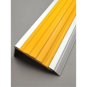 알루미늄 금속 계단 모서리 미끄럼 방지 논슬립 마감재 누름띠 타일 코너 보호대 상가 건물 학원 학교 안전 시공 바닥 건축 인테리어 자재