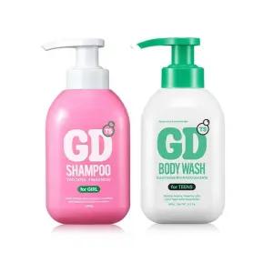 TS지디샴푸 포걸 400g + TS지디 바디워시 400g GD샴푸 사춘기소녀 전용세트
