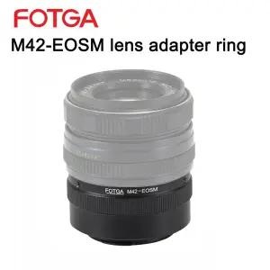 FOTGA 렌즈 어댑터 링 M42-EOSM 캐논 EOS M EF-M M2 M3 M5 M5II M6 M10 M50 M50II M100 미러리스 카메라용