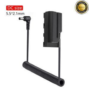 NP-F 더미 배터리 커플러 F750 용 확장형 케이블 포함 DC5521