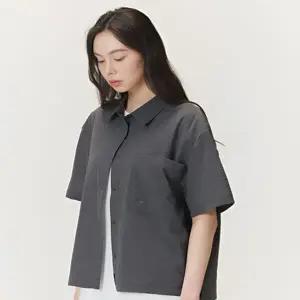 [롯데백화점]네파 여성 린넨 셔츠 디플라이 세미크롭 반팔 남방 7L41560