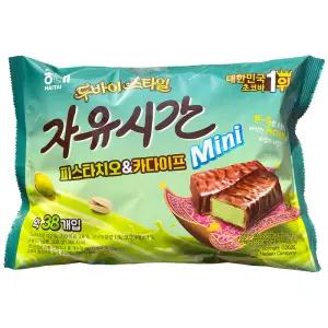 자유시간 미니 피스타치오 카다이프 300g,두쫀쿠,사무실,간식 초코바