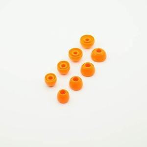 Penon Liqueur O 오렌지 4.5mm 시리즈 SMLXL HiFi Audiophie 실리콘 이어팁 3쌍 4.0-6.5mm 노즐 이어폰 IEM