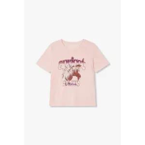 [VOV](본점)린넨 블렌드 그래픽 티셔츠 7125240500