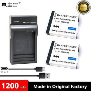 파나소닉 루믹스 DMC GM5 GF7 GF10 LX10 용 배터리 충전기 DMW-BLH7E BLH7