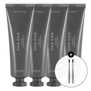 언파 차차 에너지 잇몸 치약 4개 + 차차 칫솔 2개