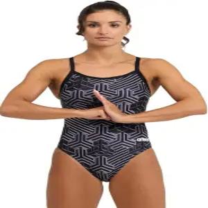 아레나 퍼포먼스 킥코 프로 여성 수영복 챌린지 백 원피스 맥스라이프 트레이닝복