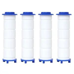 리셀 물멈춤 샤워기 녹물제거 정수필터_4개입 샤워기 샤워기필터