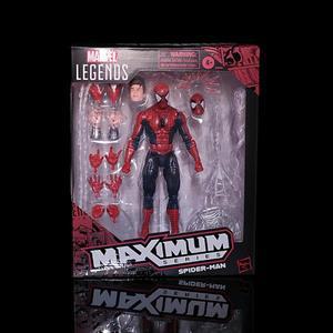 인기 재고 마블 레전드 맥시멈 스파이더맨 15cm 피규어 수집 모델 장난감