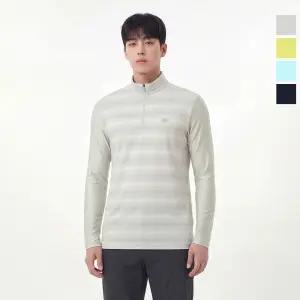 웨스트우드 남성 스트라이프 긴팔 집티_WO2MCTS323