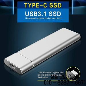m.2 4TB 모바일 하드 드라이브 타입 C USB3.1 미니 SSD 충격 방지 알루미늄 합금 솔리드 스테이트 hd 전송