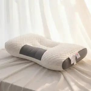 목편한 경추베개 메쉬 쿨링 통풍 메모리폼 거북목 목디스크 니트 면 베개