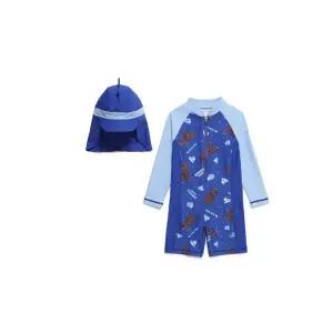 블랙야크 키즈 BK아머드사우루스 스윔올인원 1BKRSM2911-BL