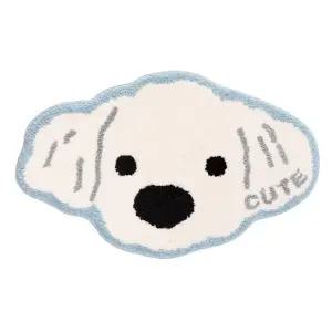 블루가나디 강아지 현관 화장실 매트 가나 발매트 미끄럼방지방지판 욕실 인테리어러그 침실 귀여운 모양