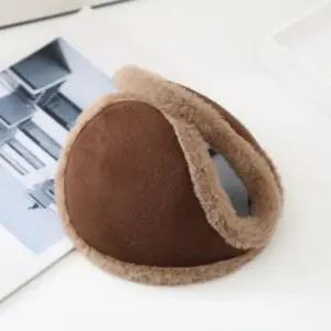 겨울 방한 귀도리(브라운) 귀마개 귀돌이 방한귀마개 방한모자 귀도리모자