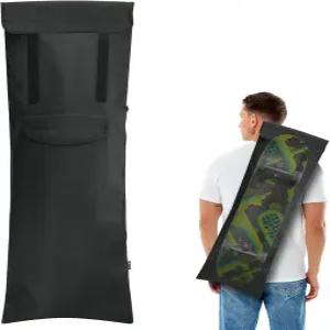 코스모스 스케이트보드 가방 - 외부 포켓이 있는 백팩 및 여행용 휴대용 스탠다드용 조절 가능한 스트랩