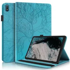 태블릿 키보드 케이스 파우치 거치대 3D 트리 양각 Funda 노키아 T20 10.4 