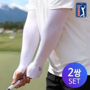 [기타브랜드][1 1/2쌍][PGA 투어] 손가락형 쿨토시 팔토시 남녀공용 골프 등산 스포츠