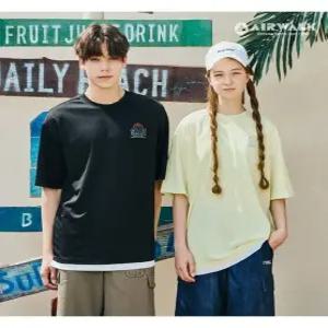 [에어워크주니어]주니어 베스킷볼 아트웍 레이어드 반팔 티셔츠