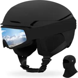 고글 마스크 세트가 있는 스키 헬멧 DXH-811 스노보드 - 통풍구 10개 포함 PC 쉘 및 EPS 폼 남성 여성