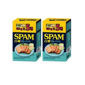 담백한 CJ 스팸라이트 밥도둑 반찬 120g 10개