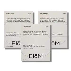 이옴 트러블 패치 마스크팩 피지흡착 각질제거 4매 3박스