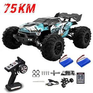 1:16 75KM H 또는 50KM H 4WD RC 자동차(LED 원격 제어 자동차 ) 고속 드리프트 몬스터 트럭 대 Wltoys 144