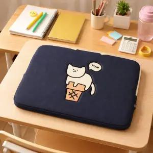 모닝글로리 애니멀 노트북 파우치 15인치 케이스 맥북 아이패드 태블릿 파우치