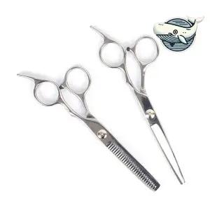 [셀러에이드]앞머리 정리용 헤어가위 스타일링 미용컷트 헤어미용가위 틴닝가위