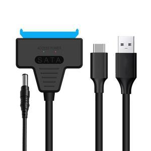 USB 3.0 2.0/Type-C 어댑터2.5/3.5인치 외부 HDD SDD 하드 드라이브 디스크 커넥터 라인 컨버터
