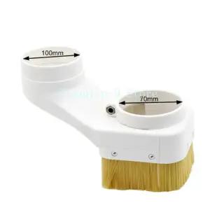 루터기 트리머 CNC 스핀들 더스트 슈 콜렉터 7075808590100mm 모터 라우터 기계 커버 부트 클리너 나일론