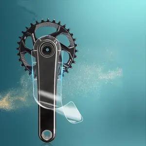 자전거 크랭크 2p 스트래치 스티커 보호필름 까짐방지 투명