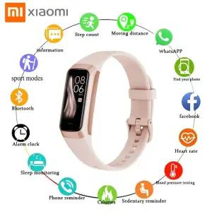 스마트 워치 손목 밴드 XIAOMI C60 Smart Bracelet Waterproof 1.1 Inch 색상 AMOLED Screen Heart Rate Fi