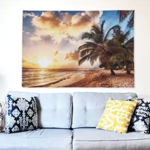 바닷가 그림 인테리어 대형 패브릭 포스터 비치 M 벽장식 인테리어그림