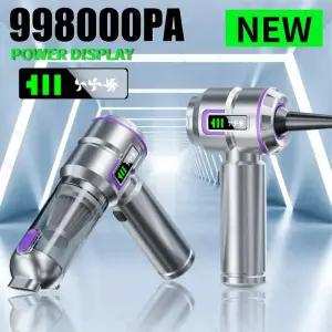 이불청소기 매트리스 침구 차량용 진공 청소기 998000PA 미니 무선 휴대용 홈 핸드 송풍기 클리너
