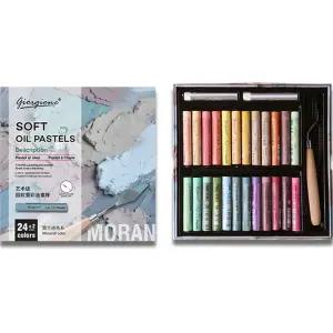 심플리앤 조르조네 소프트 오일파스텔 모란디 24색 1개