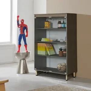 [롯데백화점]미아트 모던라인 미타리움 A형 800 4단 유리 장식장