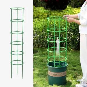 지지대 원형 식물 지주대 6단세트 원예용 울타리 화초